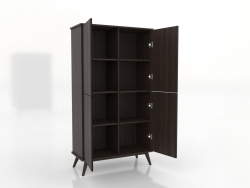 Armario 5 1000x450x1800 mm (abierto, nogal fresno)