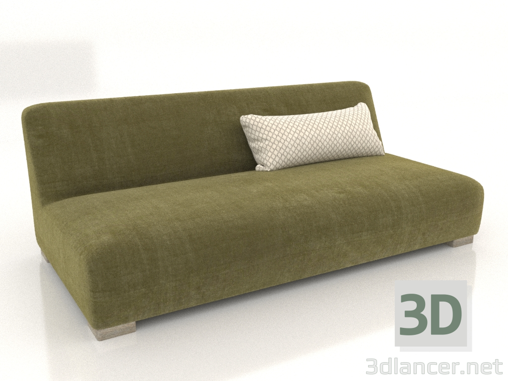 3d model Sofá LUCHINO (1820 mm) - vista previa 3d model Sofá LUCHINO (1820 mm) - vista previa