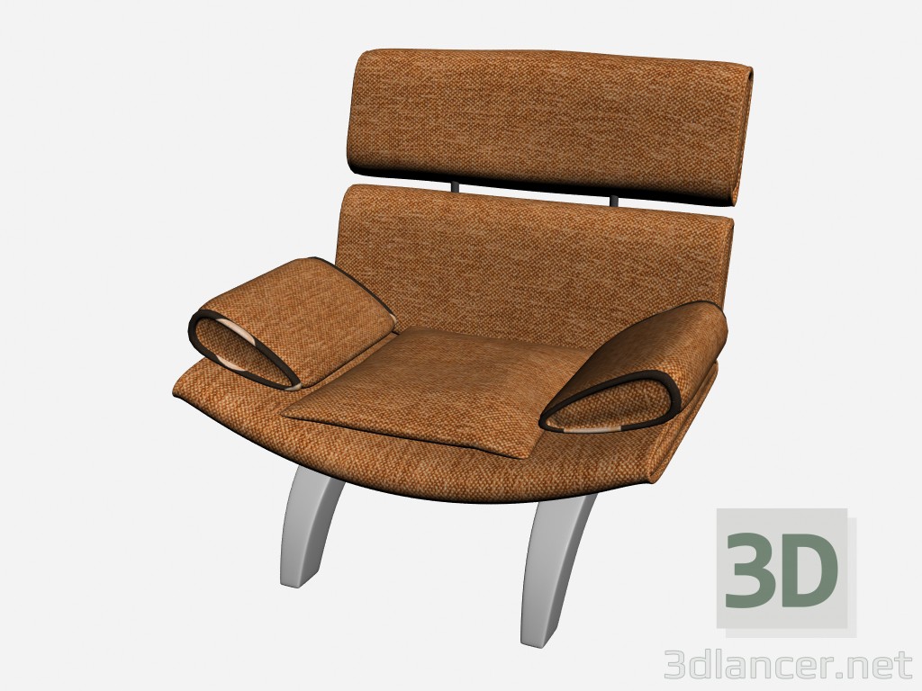 3D modeli Nerman sandalye 2 - önizleme