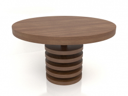 Table à manger DT 03 (D=1288x765, bois brun clair)