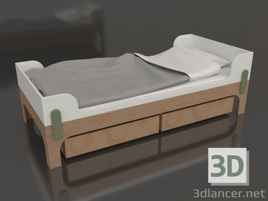 3d модель Кровать TUNE Y (BGTYA2) – превью