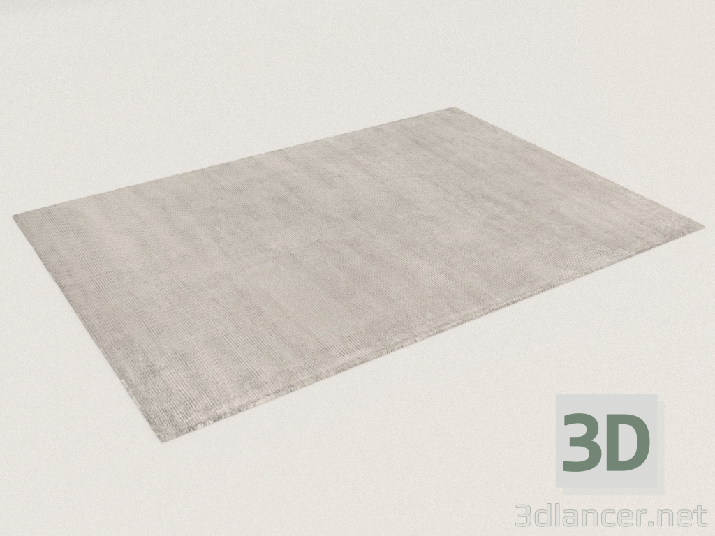Modelo 3d Carpete LITA CINZA CLARO (160x230) - preview