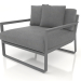 3d model Lounge chair (Anthracite) - preview