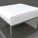 3d model Sofa module, pouf (Quartz gray) - preview