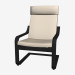 Modelo 3d Cadeira Poang 3 - preview