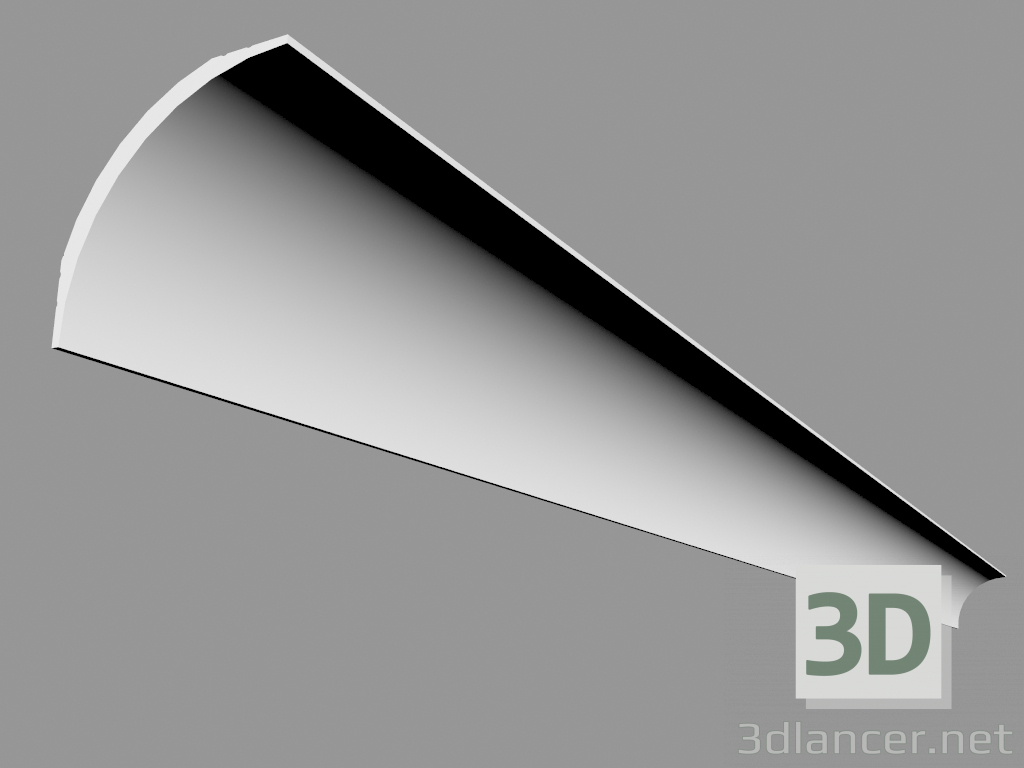 3D modeli Korniş СХ126 (200 x 8,7 x 8,7 cm) - önizleme