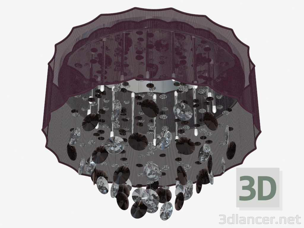 3D modeli Cascade Avize (244018910) - önizleme
