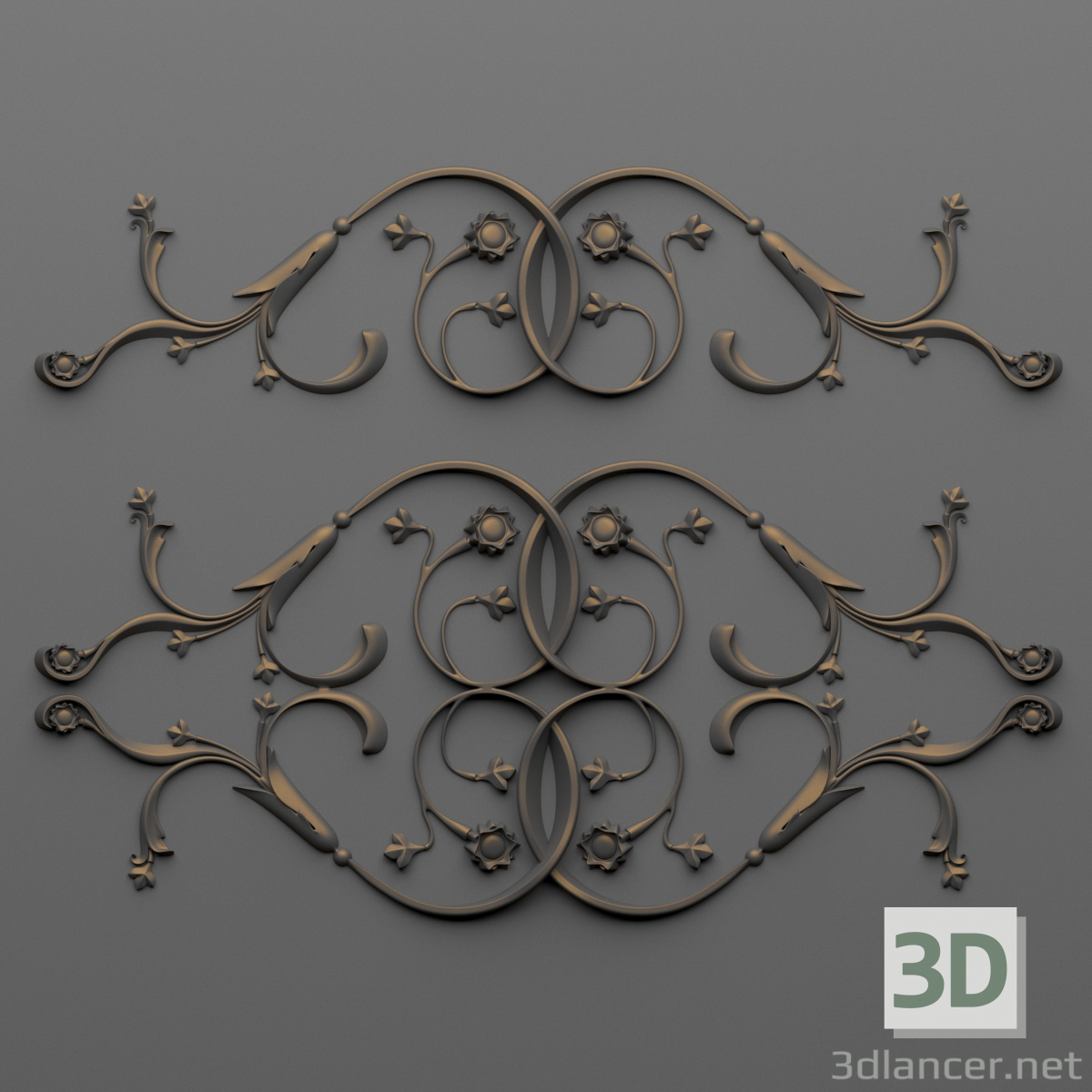3d model Cover plate - preview