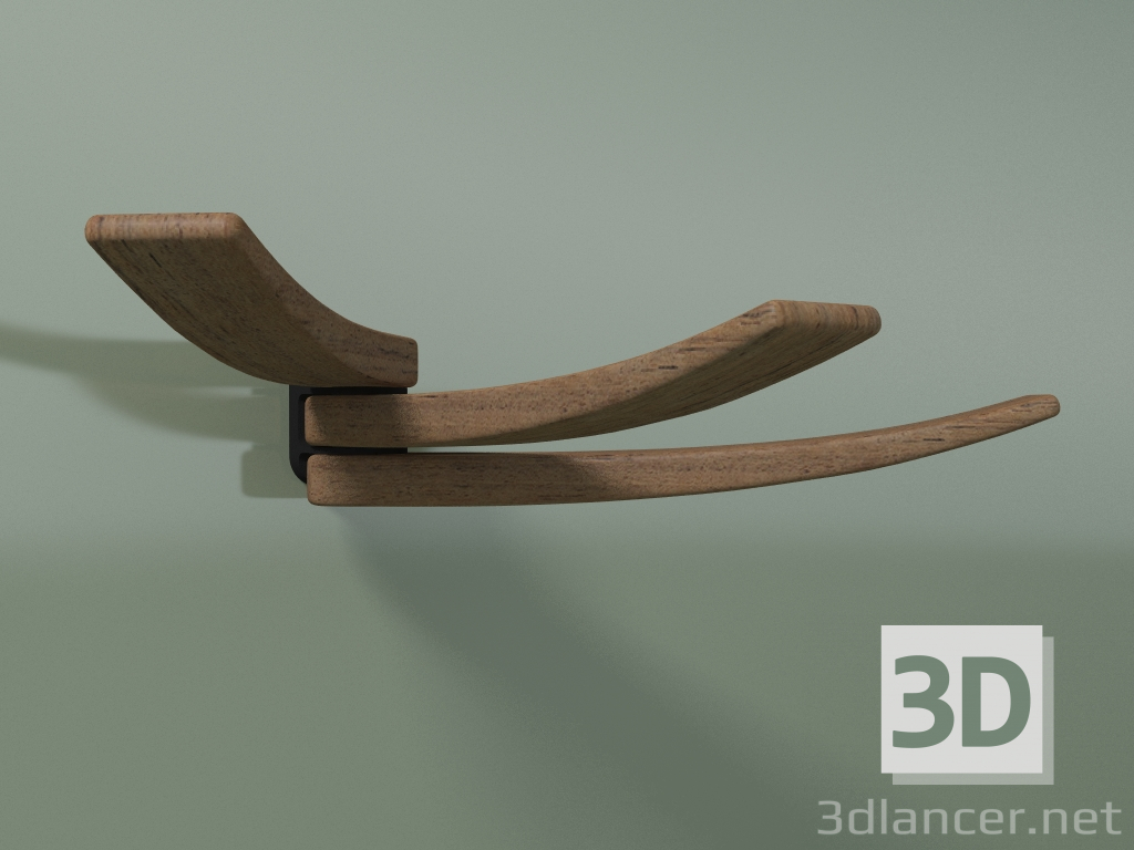 modello 3D Appendiabiti da parete 4050 - anteprima