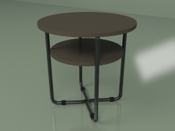 Coffee table (dark brown)