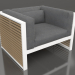 3 डी मॉडल लाउंज कुर्सी (सफ़ेद) - पूर्वावलोकन