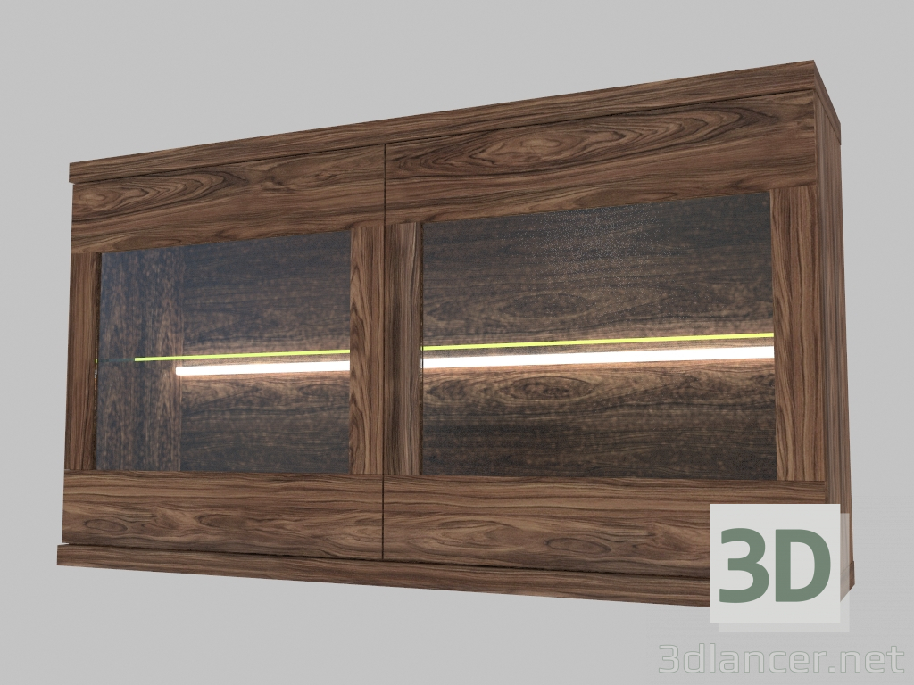 3d model Two-section pendant showcase (6160-15) - preview