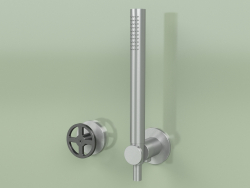 Комплект гидропрогрессивного смесителя для ванны-душа с ручным душем (20 58, AS-ON)
