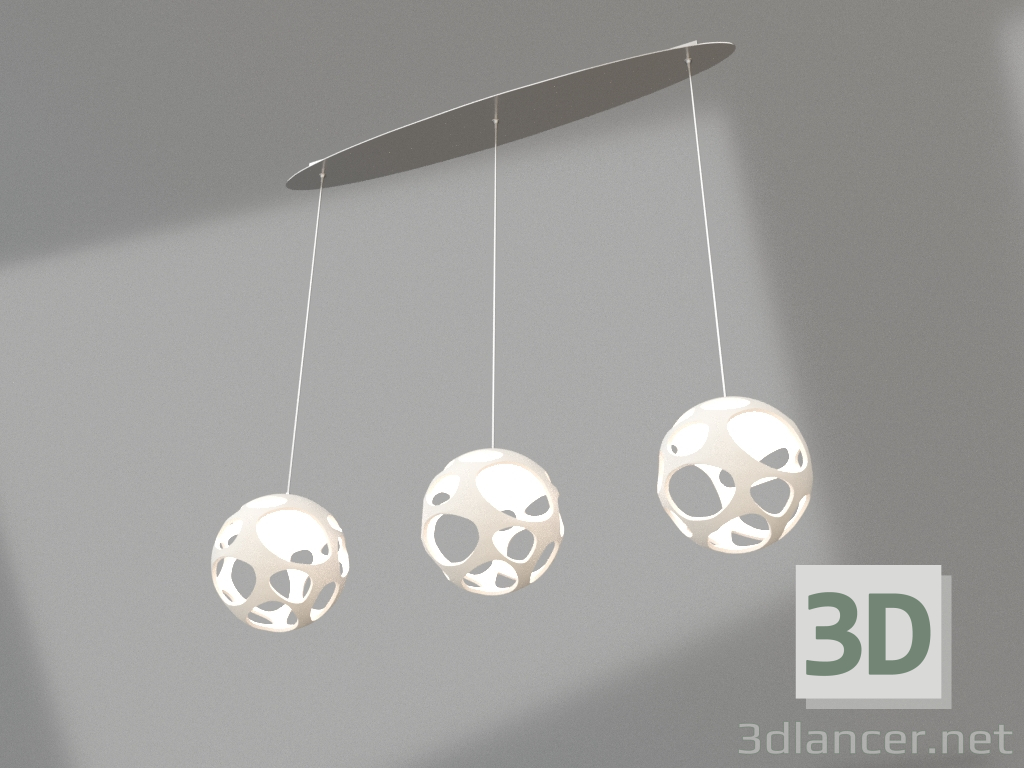modello 3D Lampada a sospensione (5145) - anteprima