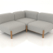 3D Modell Modulares Sofa (Komposition 21) - Vorschau