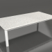 3d model Coffee table 70×140 (White, DEKTON Sirocco) - preview