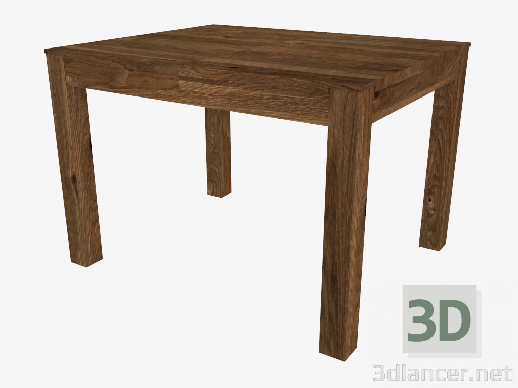 3D Modell Tisch ST2 (110-190 x 76 x 90 cm) - Vorschau