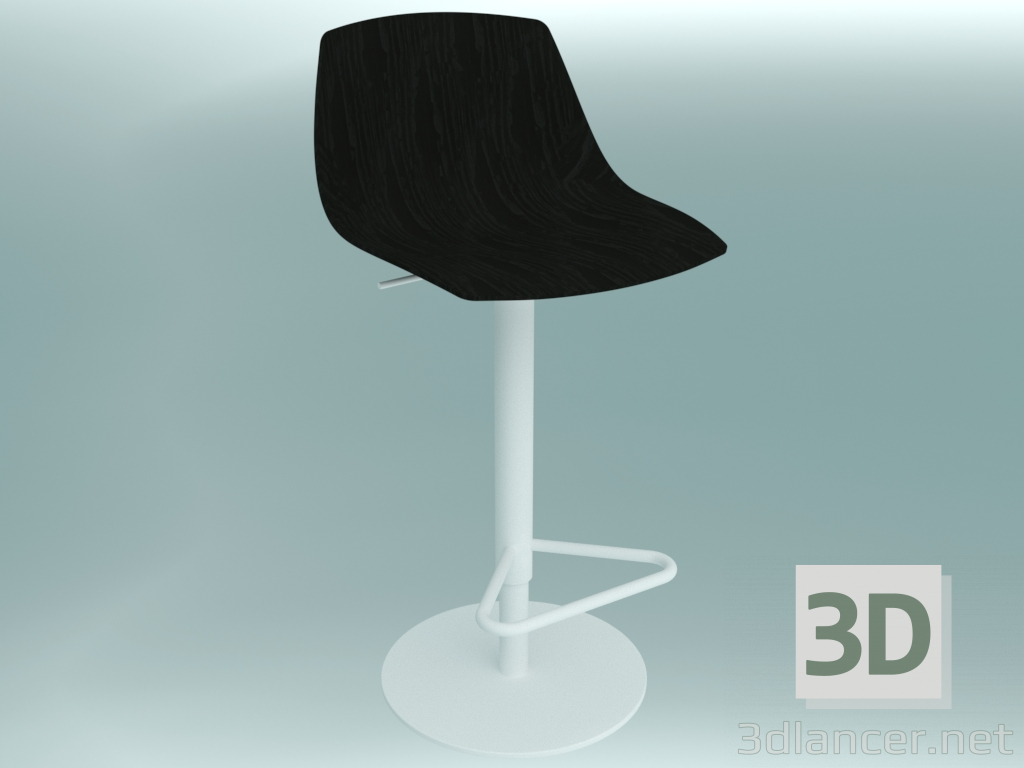modèle 3D Chaise de bar MIUNN (S104T) - preview