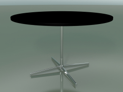 Round table 5516, 5536 (H 74 - Ø 119 cm, Black, LU1)