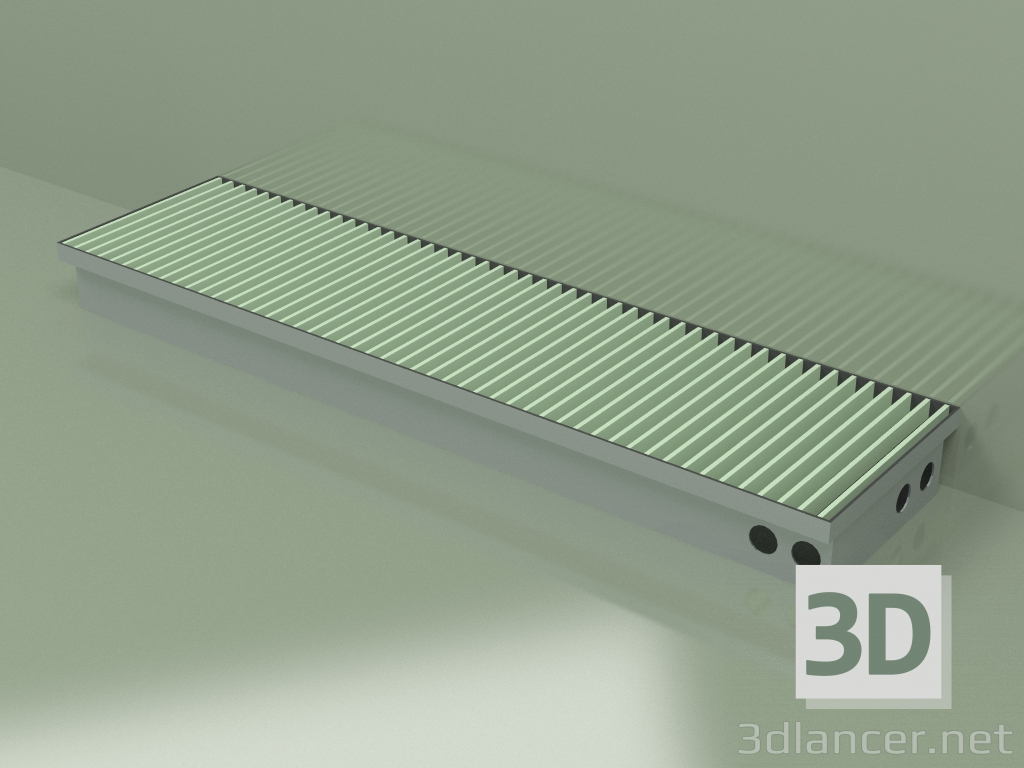 3d model Duct convector - Aquilo F1Т (260х1000х90, RAL 6019) - preview