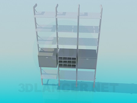 3d model Rack - preview 3d model Rack - preview