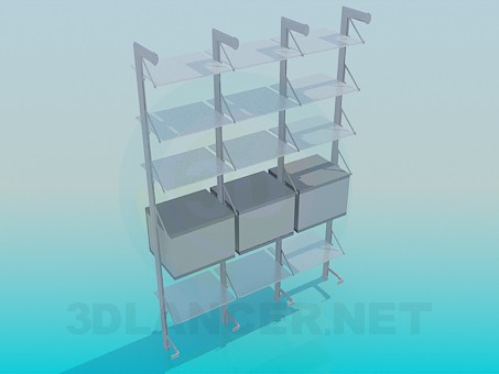 3d model Rack - preview 3d model Rack - preview