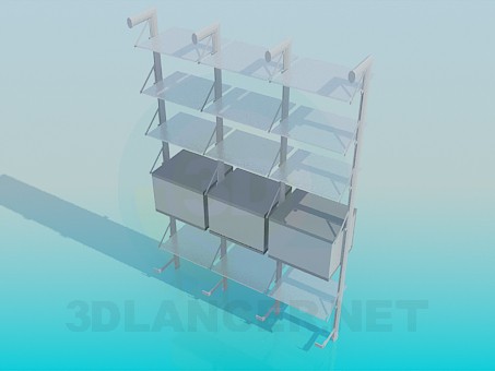 3d model Rack - preview 3d model Rack - preview