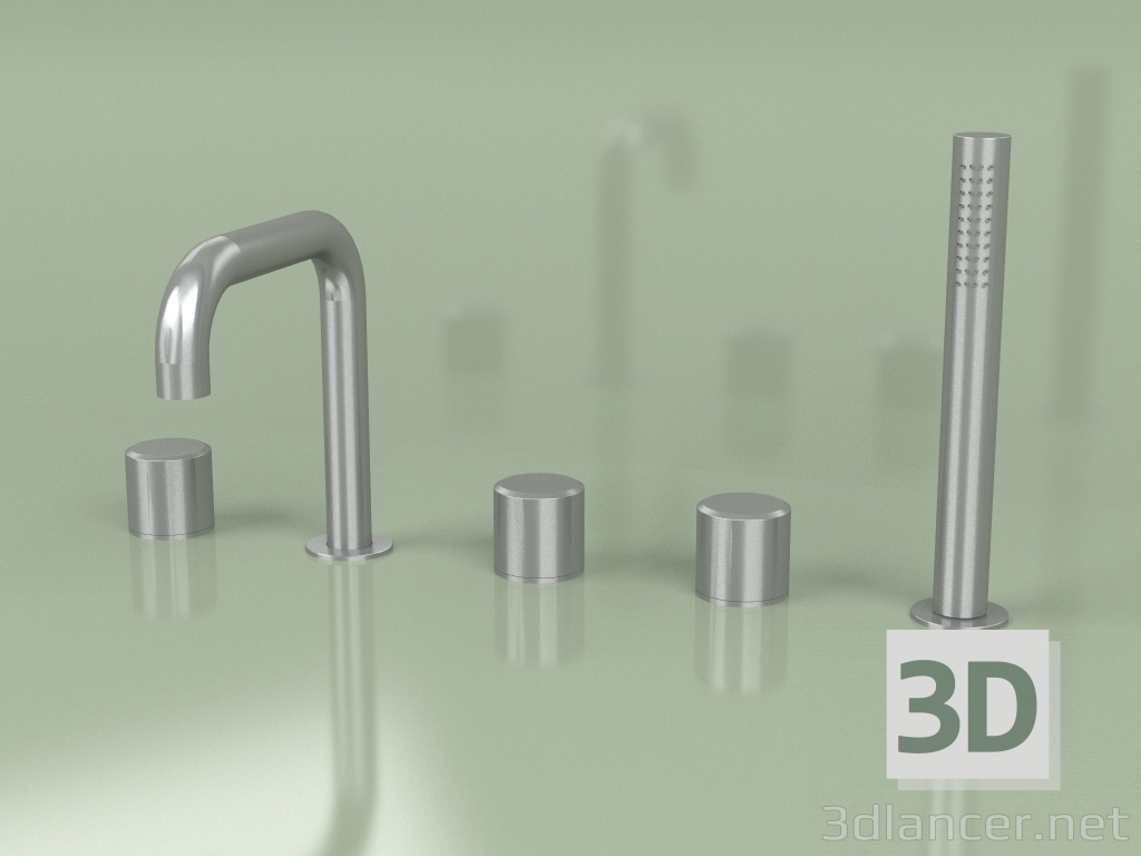 3D modeli Döner ağızlı batarya ve el duşlu hidro-progresif batarya (16 95, AS) - önizleme