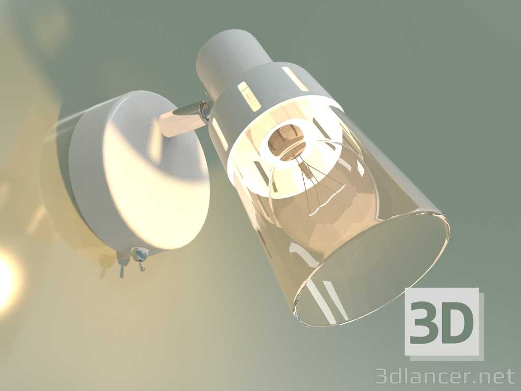 3d model Wall lamp 20081-1 (white) - preview