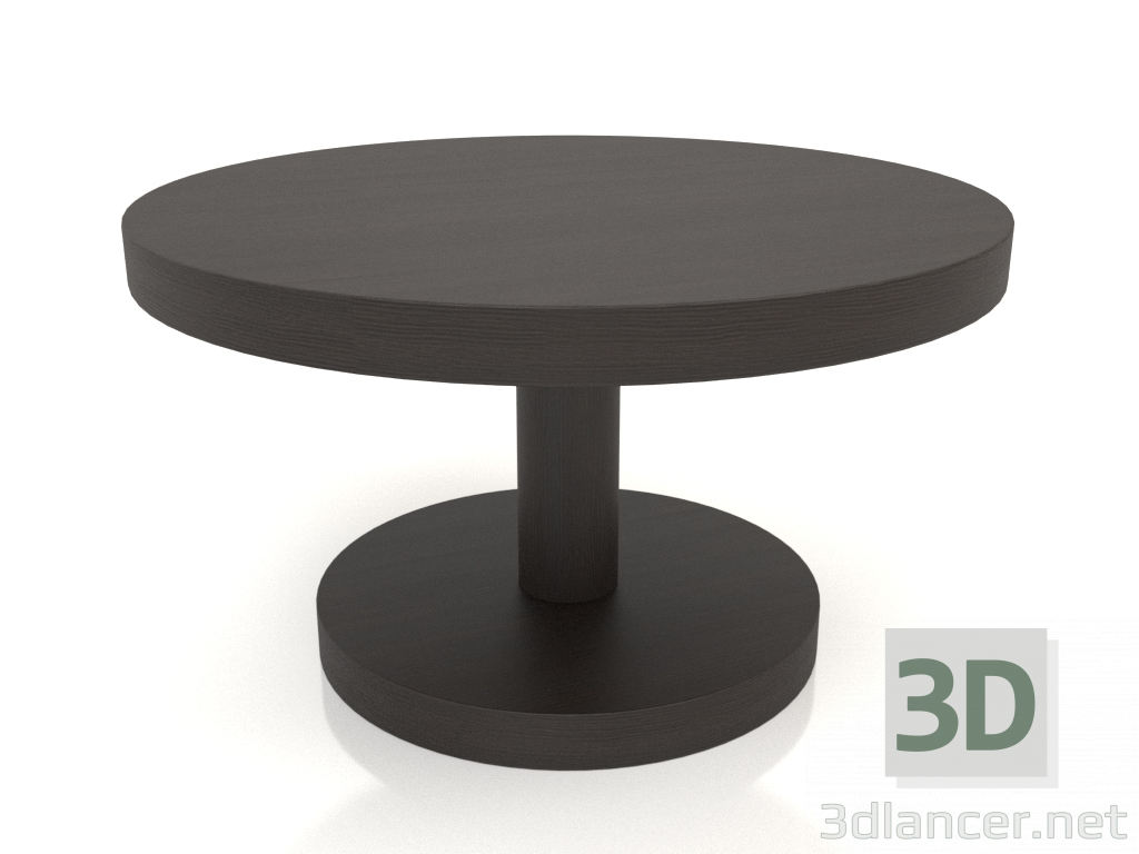 modello 3D Tavolino JT 022 (P=700x400, legno marrone scuro) - anteprima
