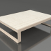 3d model Coffee table 120 (DEKTON Danae, Sand) - preview