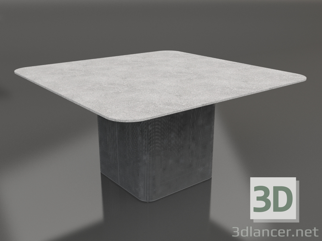 3d model Dining table 140 (Anthracite) - preview