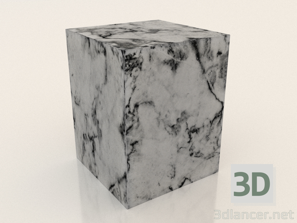 modèle 3D Table d'appoint STONE n°1 - preview modèle 3D Table d'appoint STONE n°1 - preview