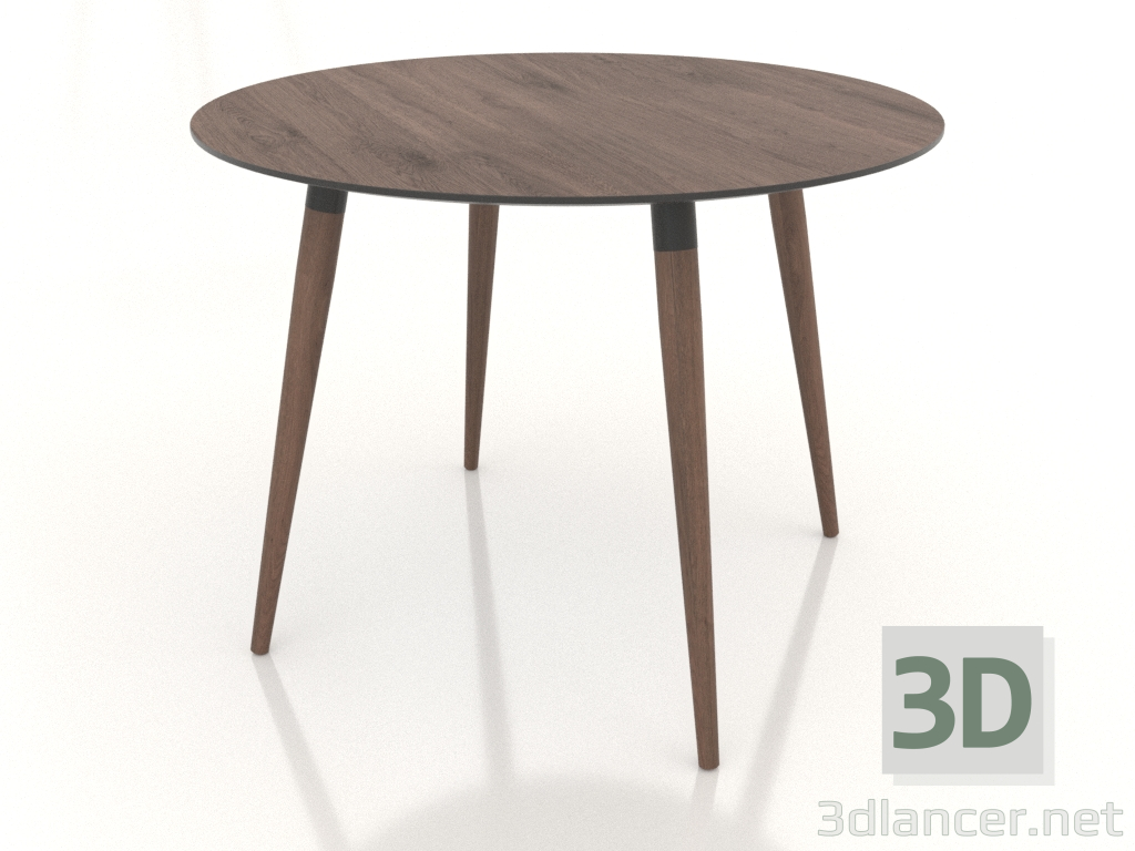 3d модель Стіл обідній BRUNO 1000х1000х750 мм (дуб тобако) – превью