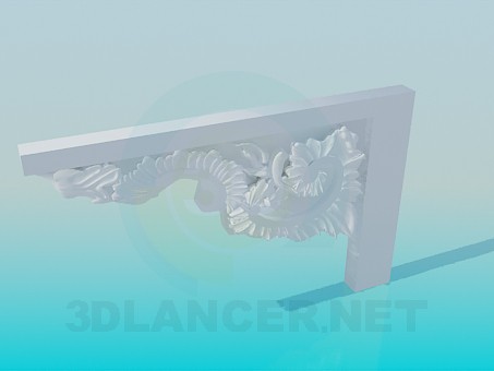 3d модель Обрамления ступеней – превью 3d модель Обрамления ступеней – превью