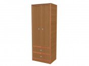2-door wardrobe with drawers A211