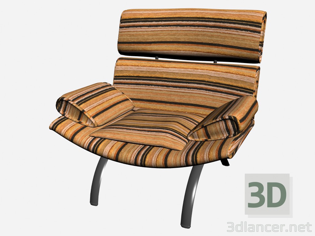 3 डी मॉडल Nerman कुर्सी 4 - पूर्वावलोकन