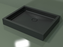Shower tray Alto (30UA0128, Deep Nocturne C38, 100x80 cm)