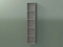 Built-in tall cabinet (8DUAFA01, Clay C37, L 24, P 12, H 120 cm)