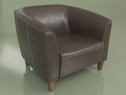 Oxford armchair (Brown2 leather)