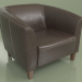 3d model Oxford armchair (Brown2 leather) - preview