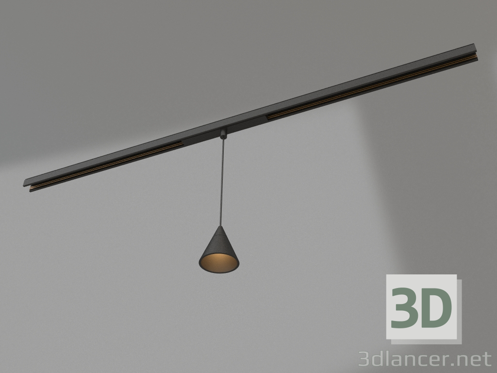 modèle 3D Lampe MAG-ORIENT-CON-HANG-7W Day4000 (BK, 40 degrés, 48V) - preview