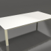 3d model Coffee table 70×140 (Gold, DEKTON Zenith) - preview