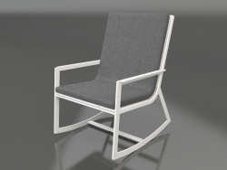 Chaise à bascule (Blanc)