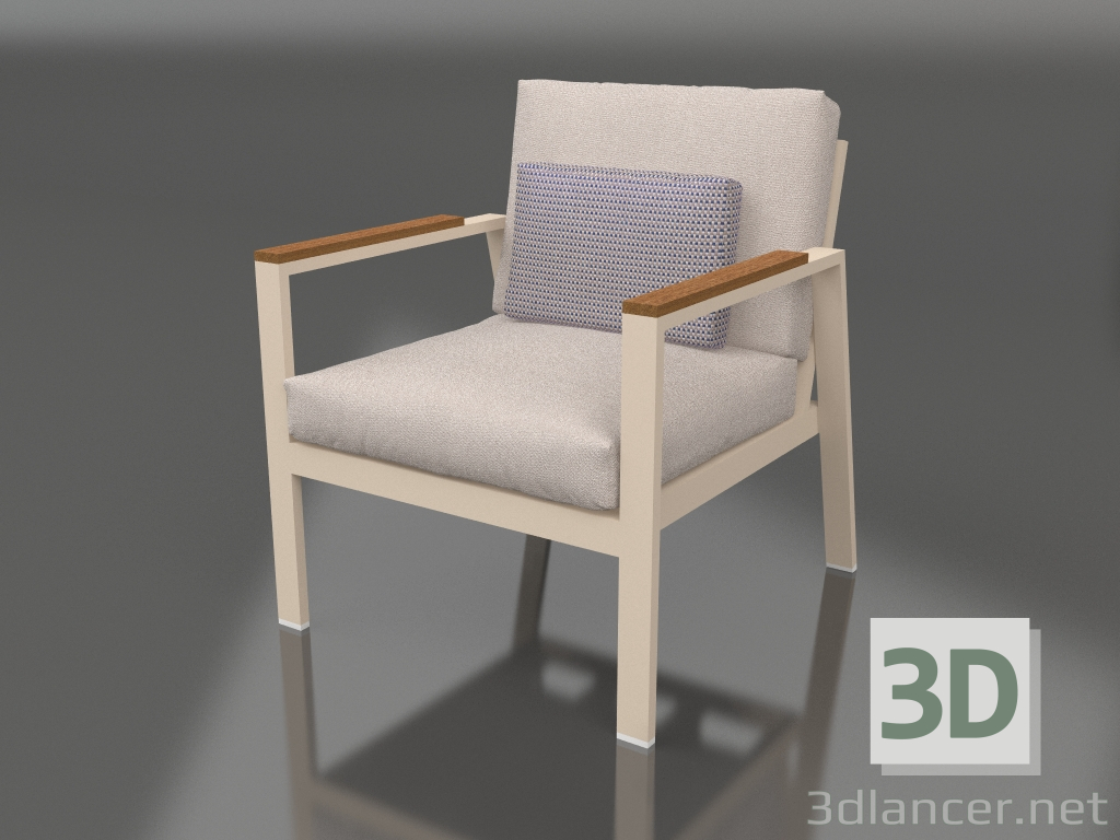 3D Modell Sessel XS (Sand) - Vorschau