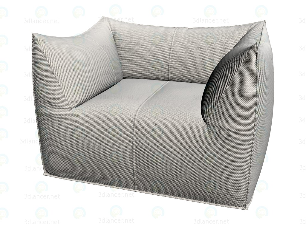 3d model Sillón LB1 - vista previa