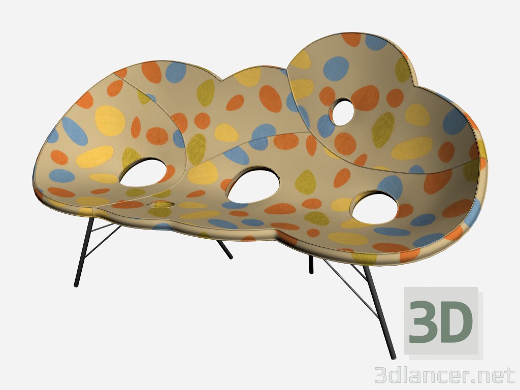 3D Modell Stuhl Nypno - Vorschau