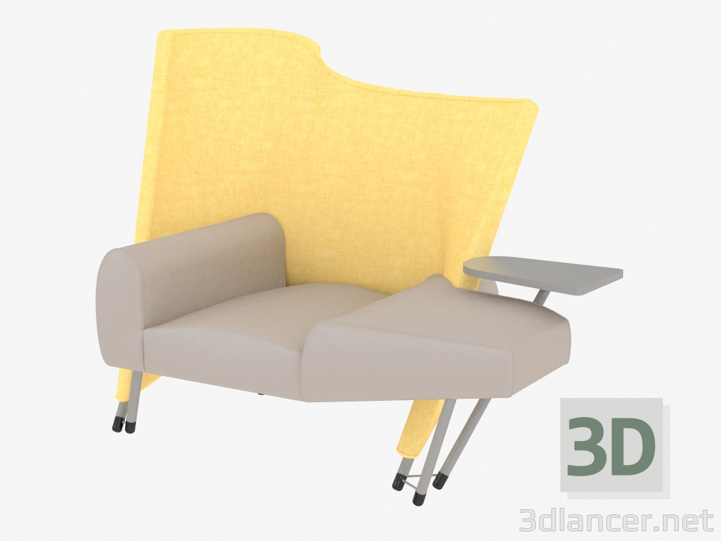 3D modeli 654 Koltuk GÖVDE - önizleme 3D modeli 654 Koltuk GÖVDE - önizleme