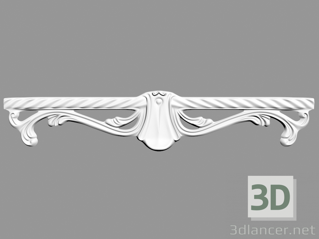 modèle 3D Décoration murale (F38) - preview