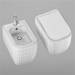 modello 3D di BIDET WC SEMPLICE comprare - rendering